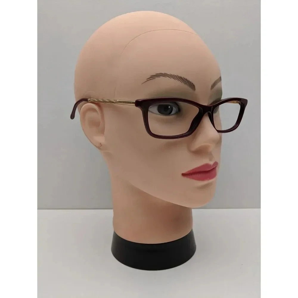 🕶️Made in Italy! Burberry B1290 3403 Eyeglasses 54/15 140 /KAG304🕶️ - Picture 8 of 10